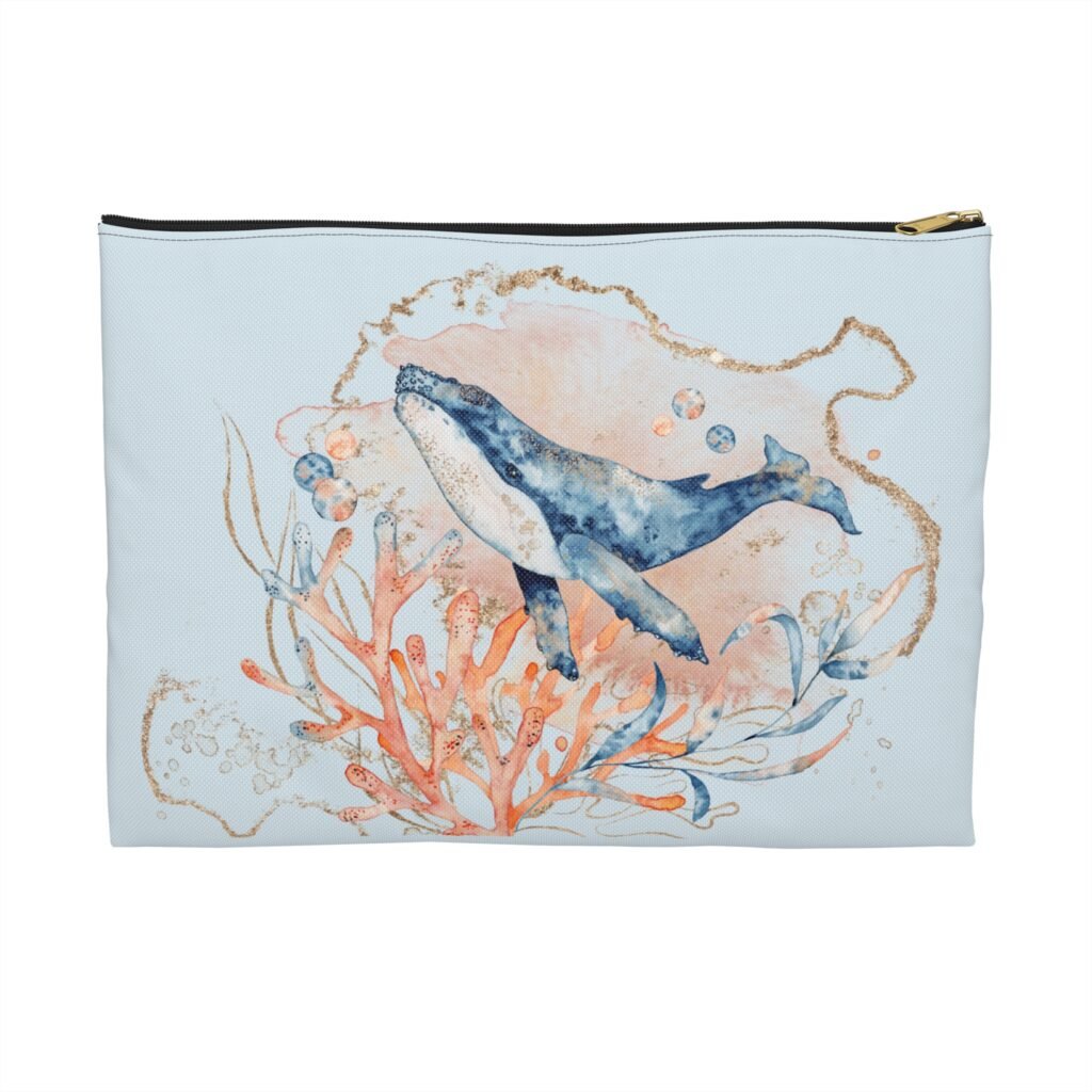 Whale Song Accessory Pouch