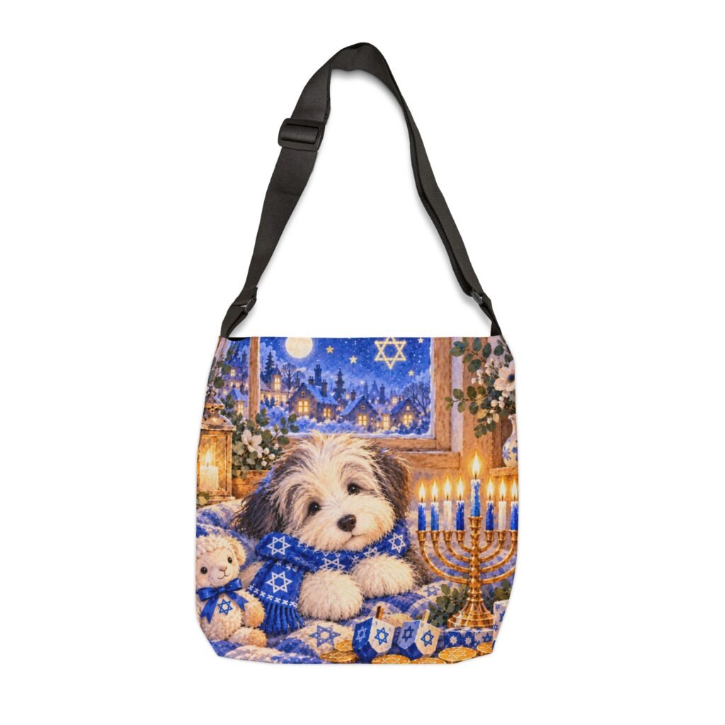 Whiskerloo Eight Little Lights Adjustable Tote
