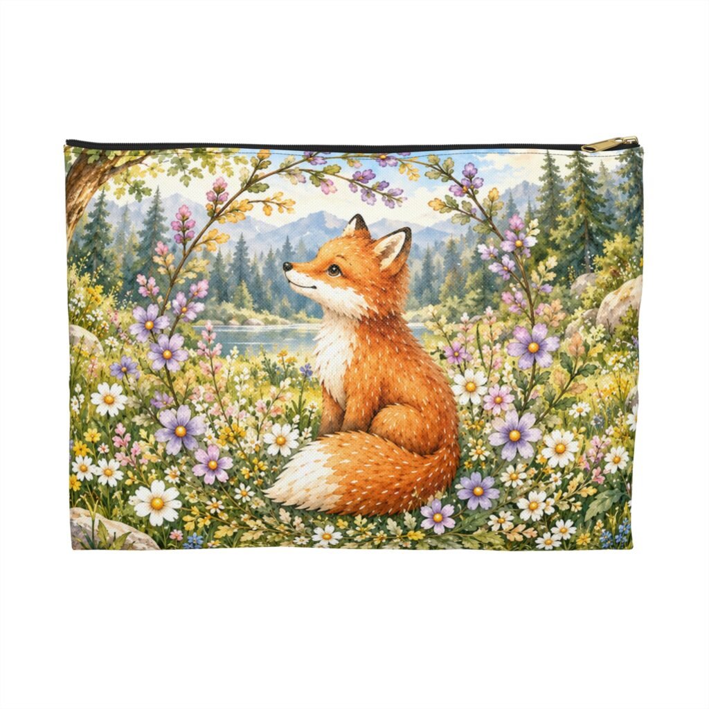 Woodland Friends Accessory Pouch