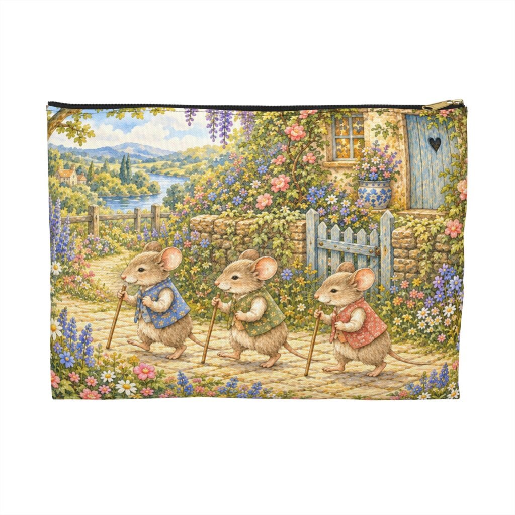 Three Blind Mice Accessory Pouch