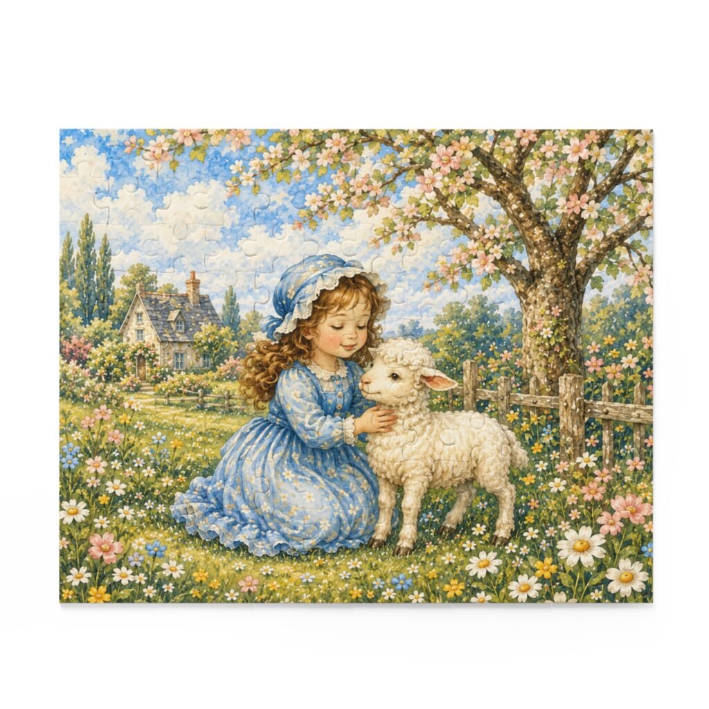 Mary Had a Little Lamb Puzzle