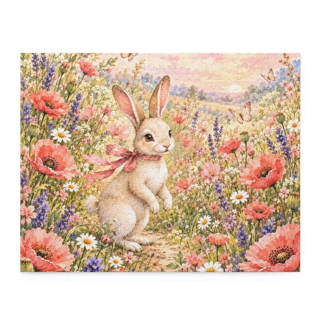 Petal Bunny Puzzle