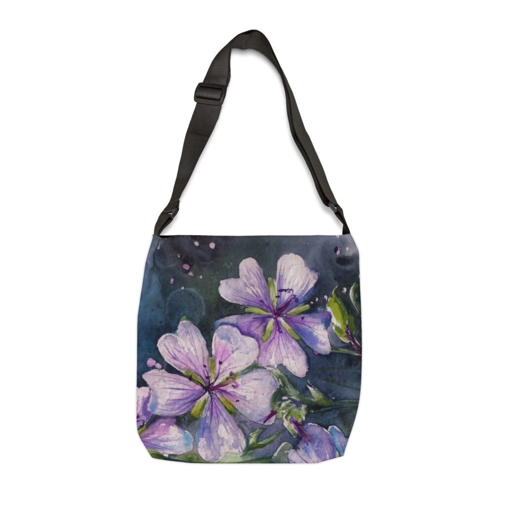 Geranium Adjustable Tote