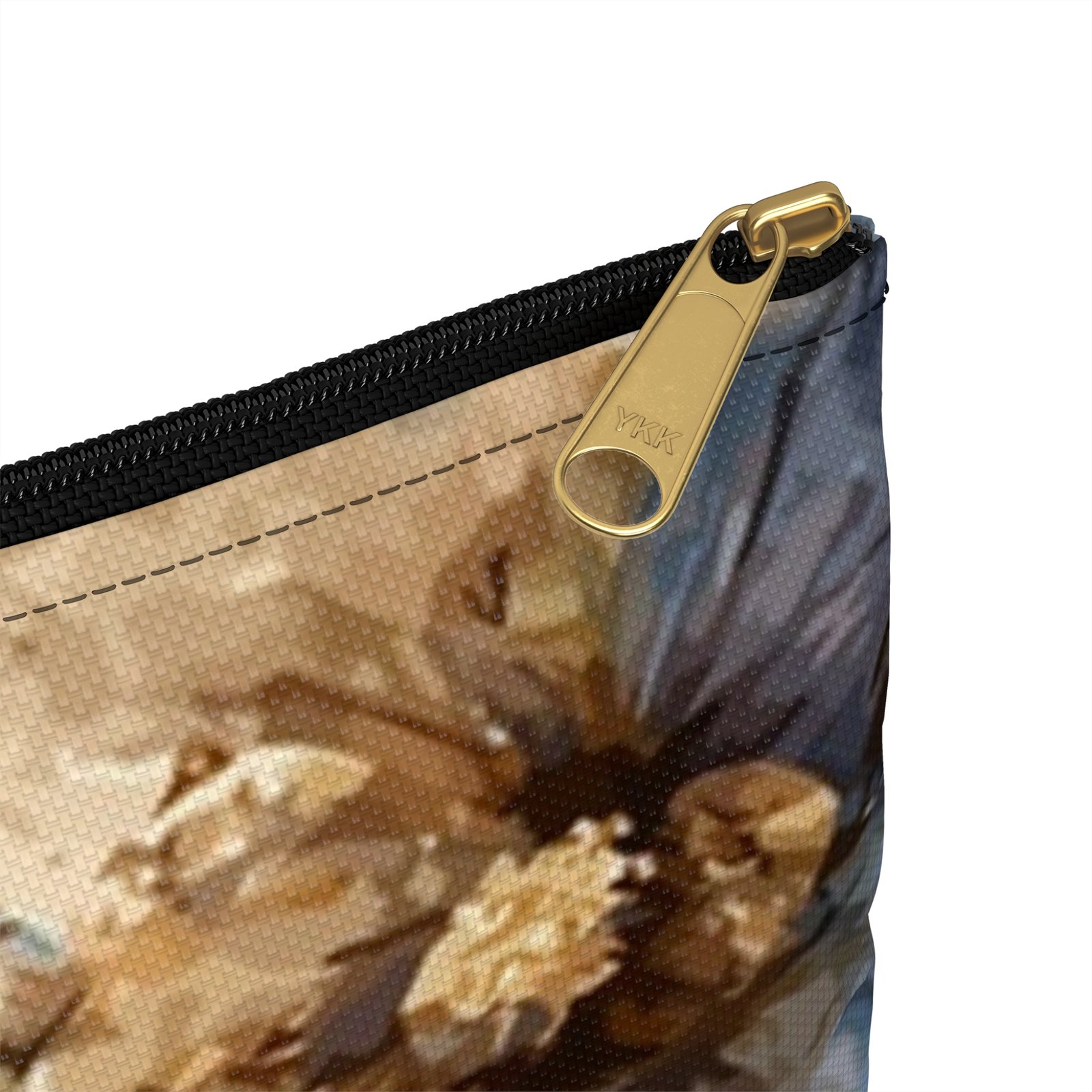 Blue & Ivory Florals Accessory Pouch - Image 8