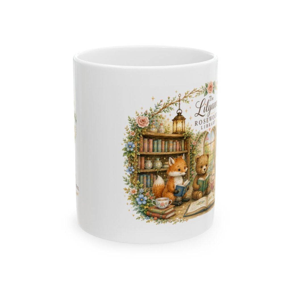 The Lilyann Rosewood Library Mug